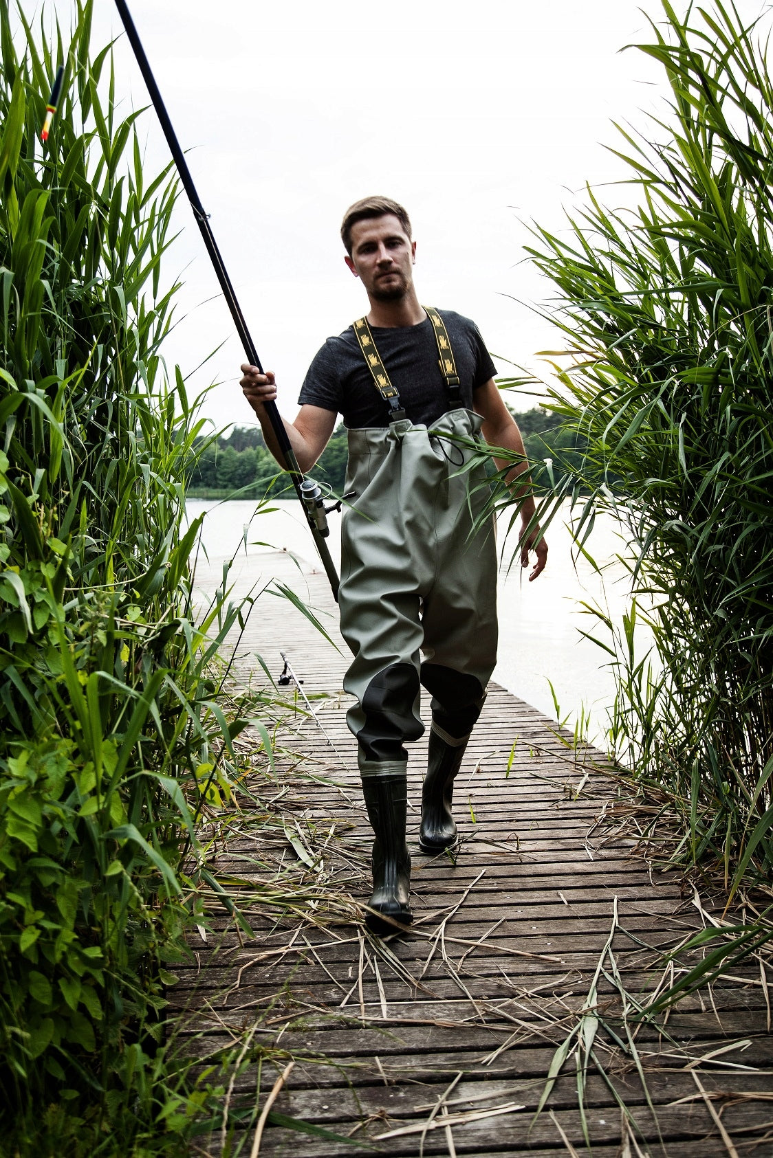 Bottoms PROS Reinforced Fishing Waterers POLISH Fishing Harness STRONG Model SBP