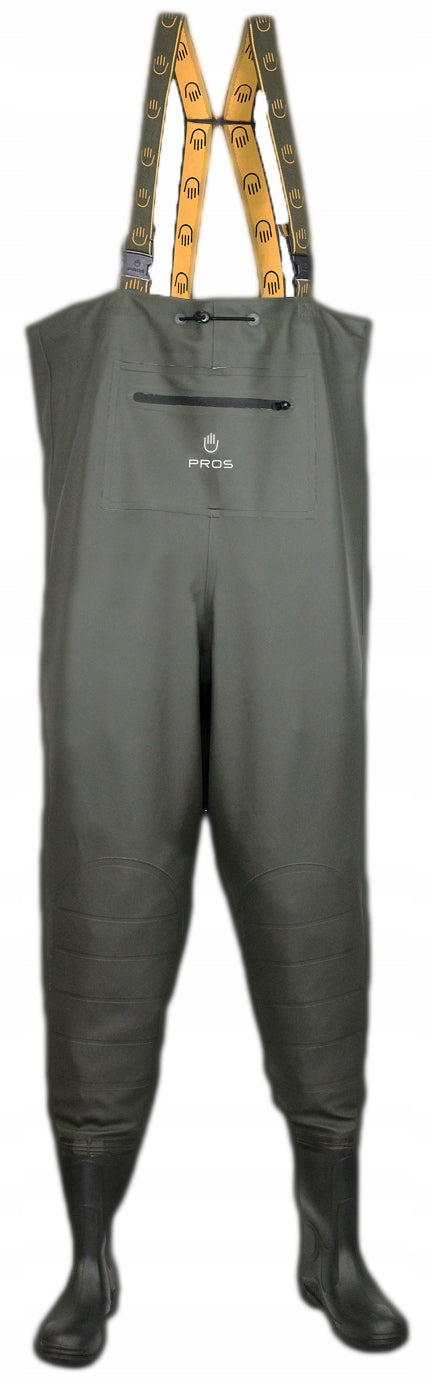 Bottoms with Front Closure Pocket Pros Fishing Harness High