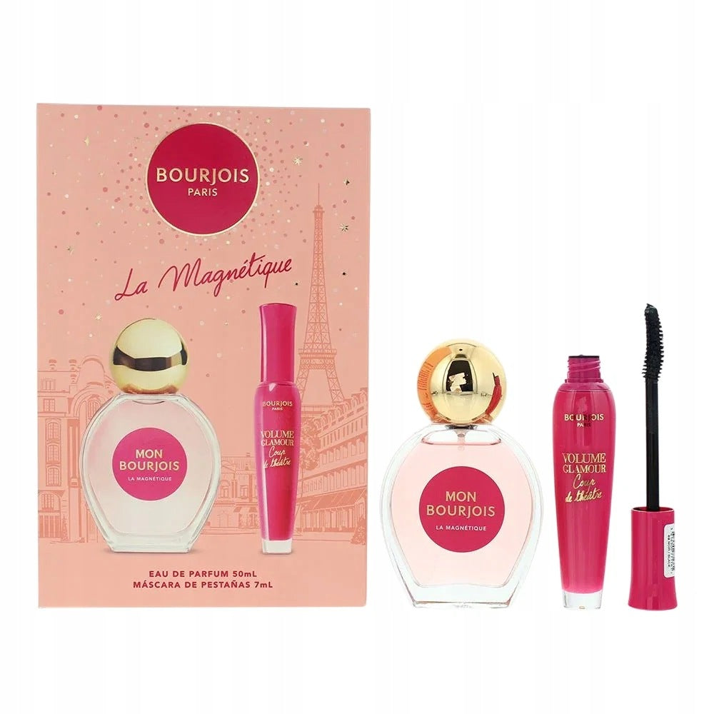 Bourjois set: La Magnétique EDP 50 ml + Volume Glamour mascara 7 ml