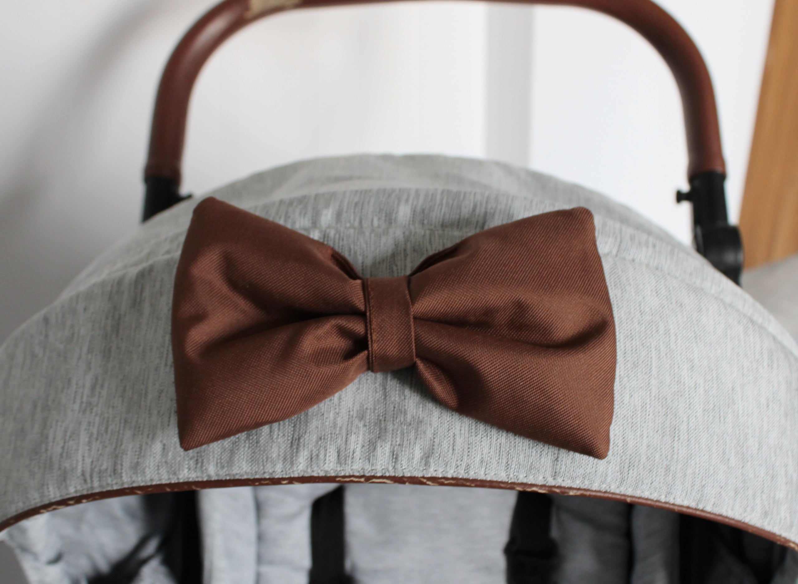 Bow bow for chocolate crib stroller Brand Pluszowe Sówkowo