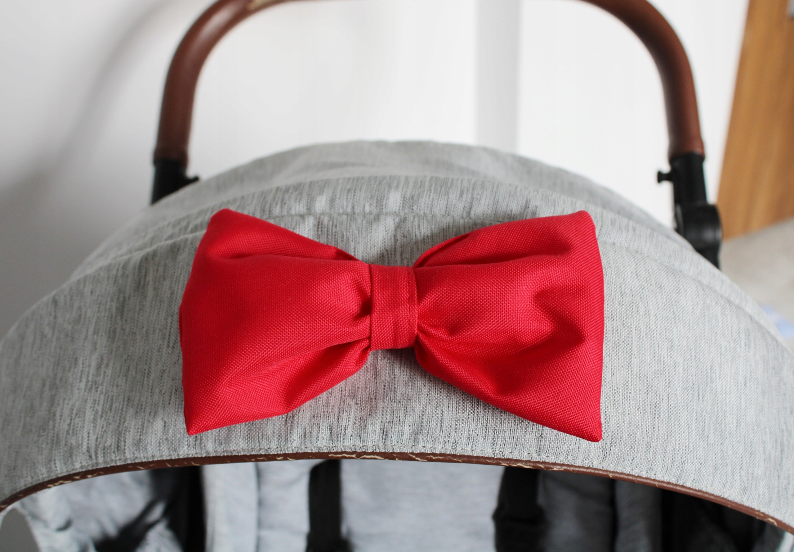 Bow bow for crib red Brand Pluszowe Sówkowo