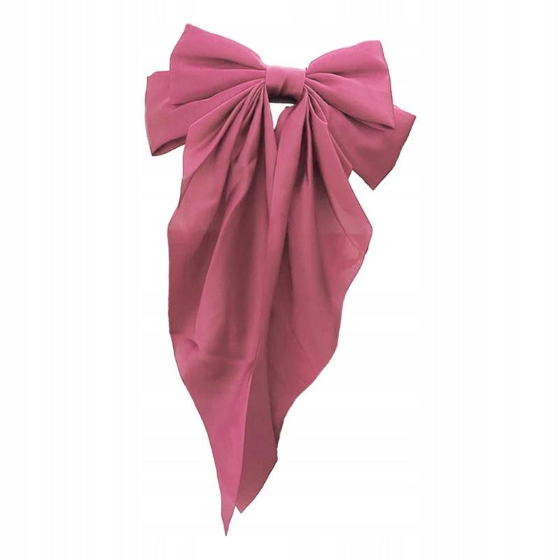Bowknot Helmet Decor Cute Helmet Accessories Large Bow Helmet Pink