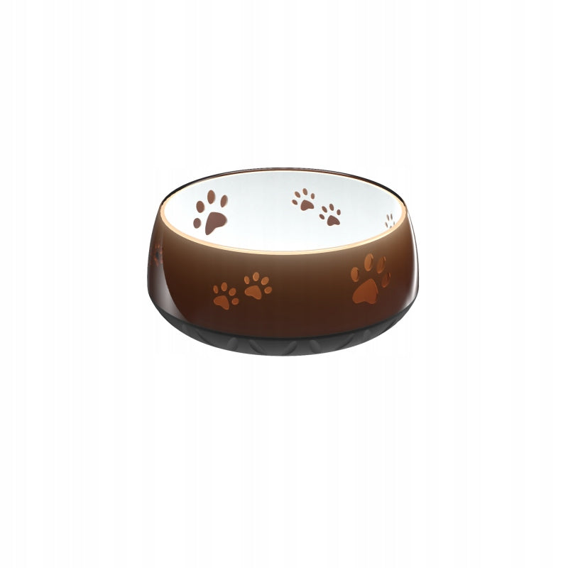Bowl with feet - Brown, Size L (1800 ml)