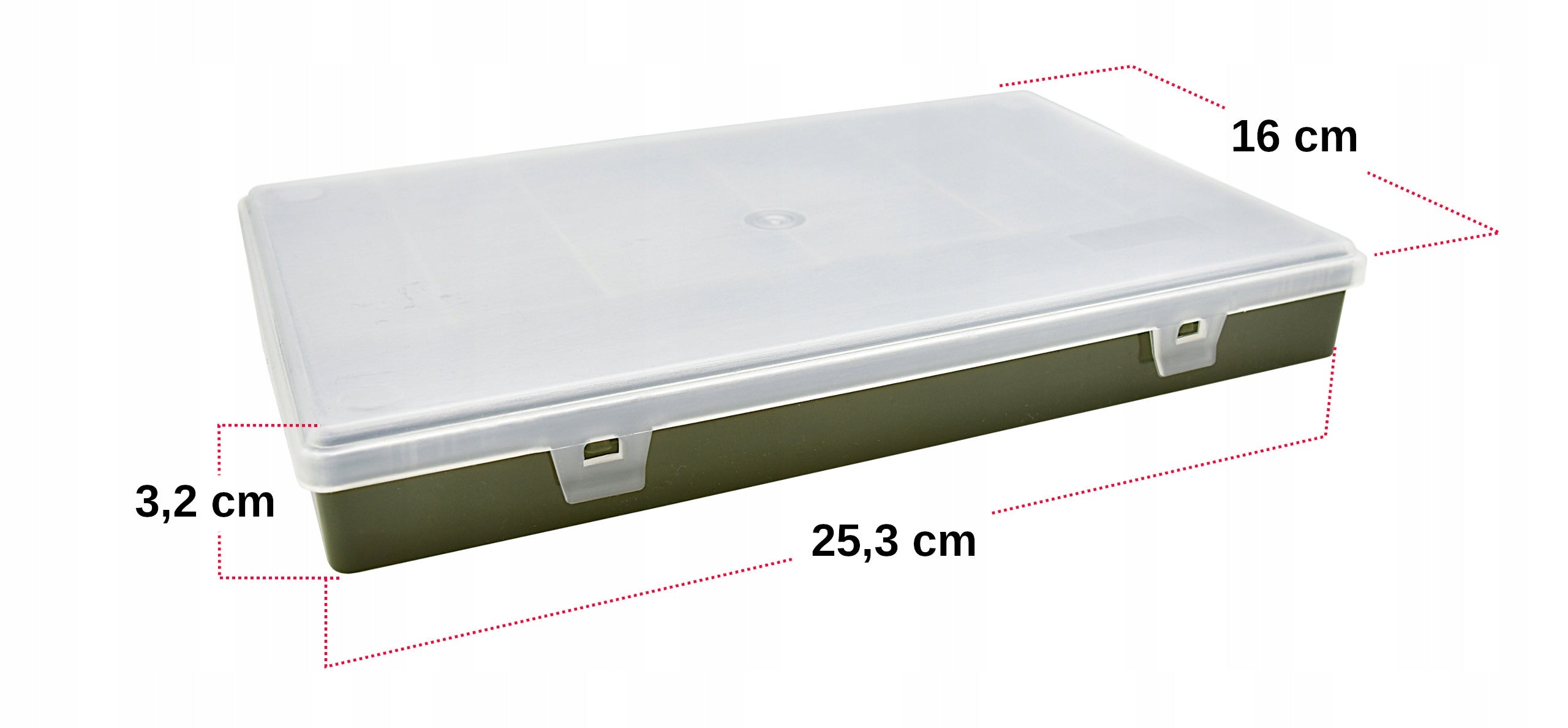 Box Fishing Box 7 - chamber ORGANIZER MIDI BOX Model MIDI BOX 7