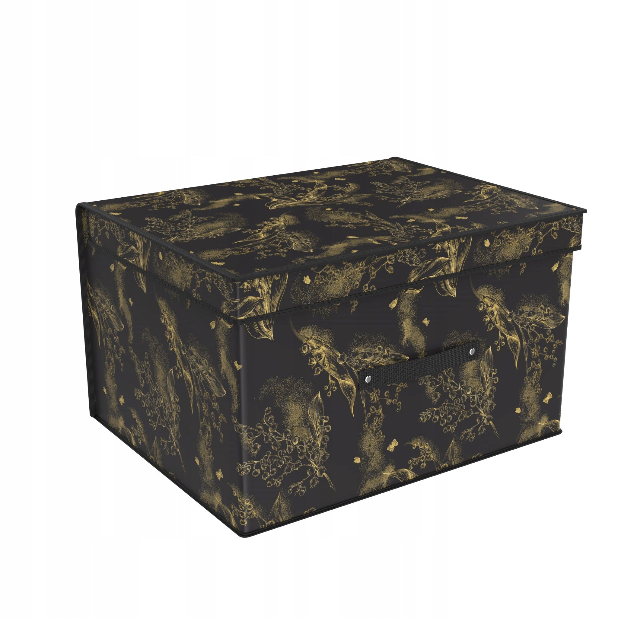 Box Folding Container with Lid Case Box 60x40x30 cm Organizer