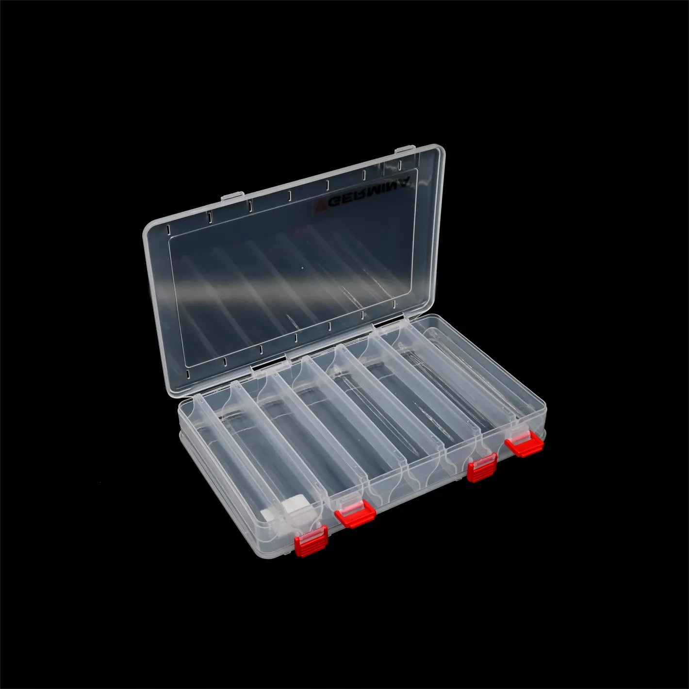 Box GERMINA Clear 18.5x27.5x5 cm for Fishing Lures and Accessories Brand Germina