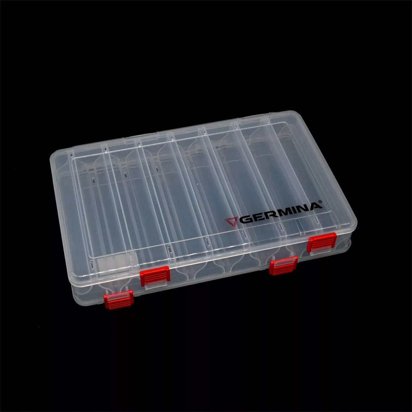 Box GERMINA Clear 18.5x27.5x5 cm for Fishing Lures and Accessories Color transparent