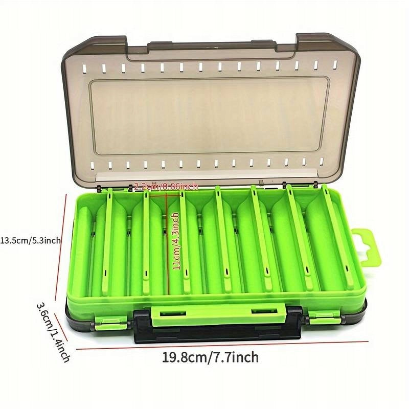 Box Organizer Double Sided Lure Wobblers Hooks Anchors Accessories. Model Pudełko dwustronne