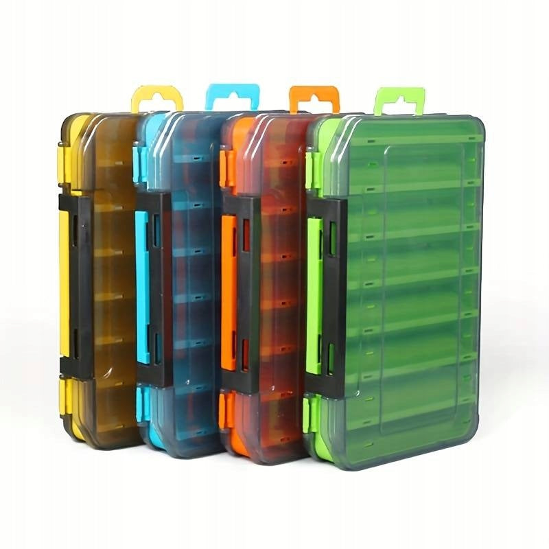Box Organizer Double Sided Lure Wobblers Hooks Anchors Accessories. Packaging status original