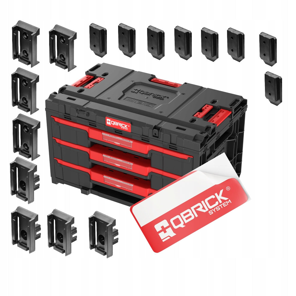 Box Qbrick System ONE Drawer 3 Toolbox 2.0 drawers