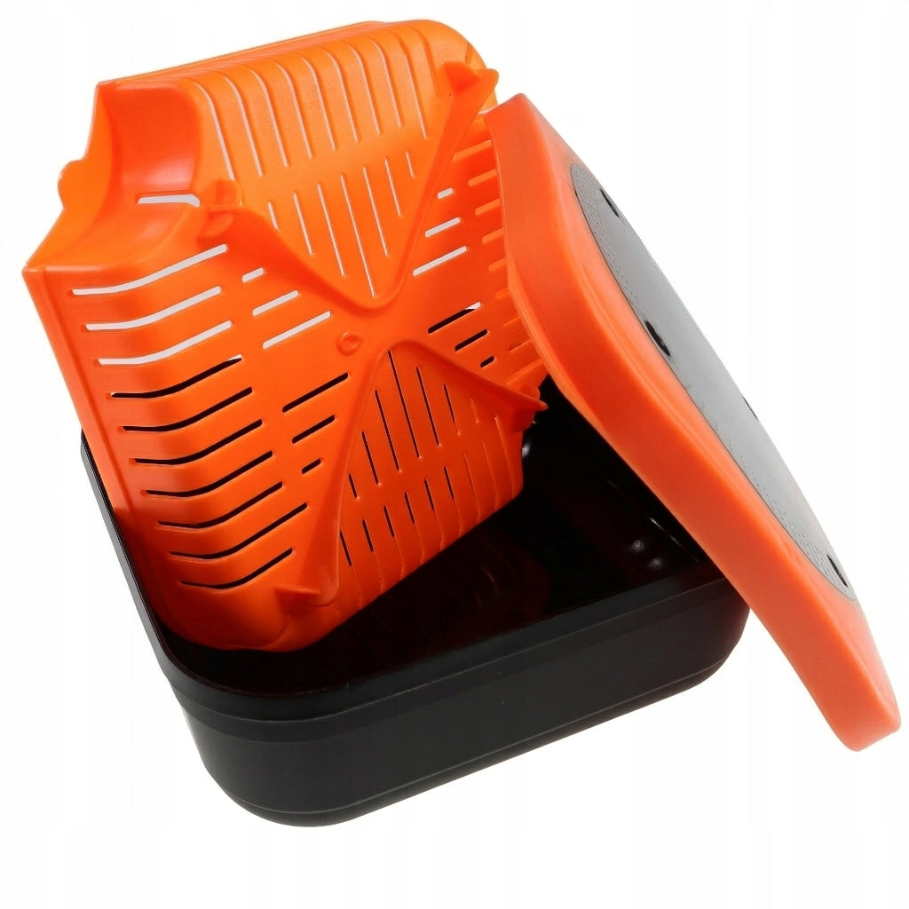 Box container + pellet soaking strainer 1,25 l for bait method mix Manufacturer code 7176 SF