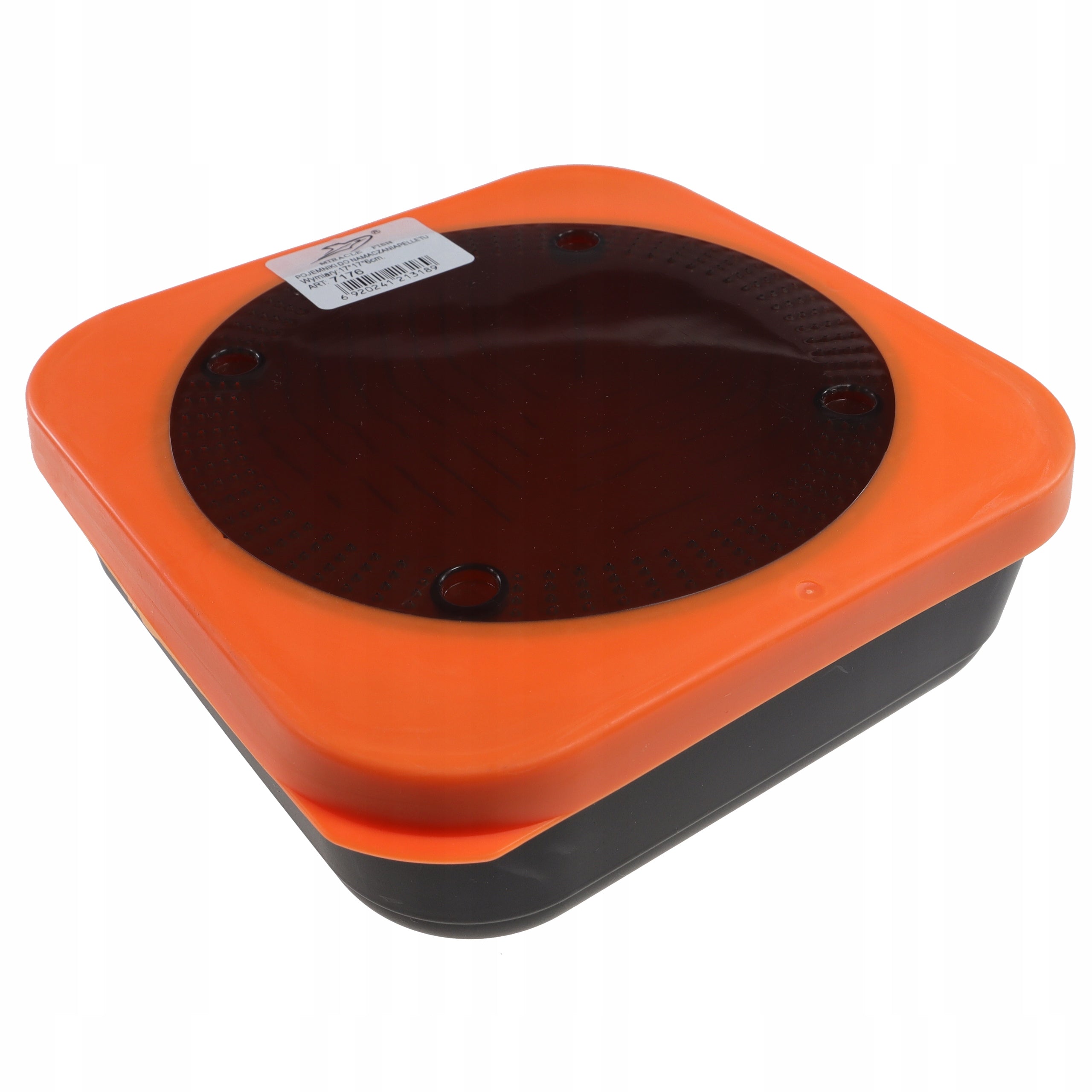 Box container + pellet soaking strainer 1,25 l for bait method mix Model Method Feeder do nawilżania odsączania