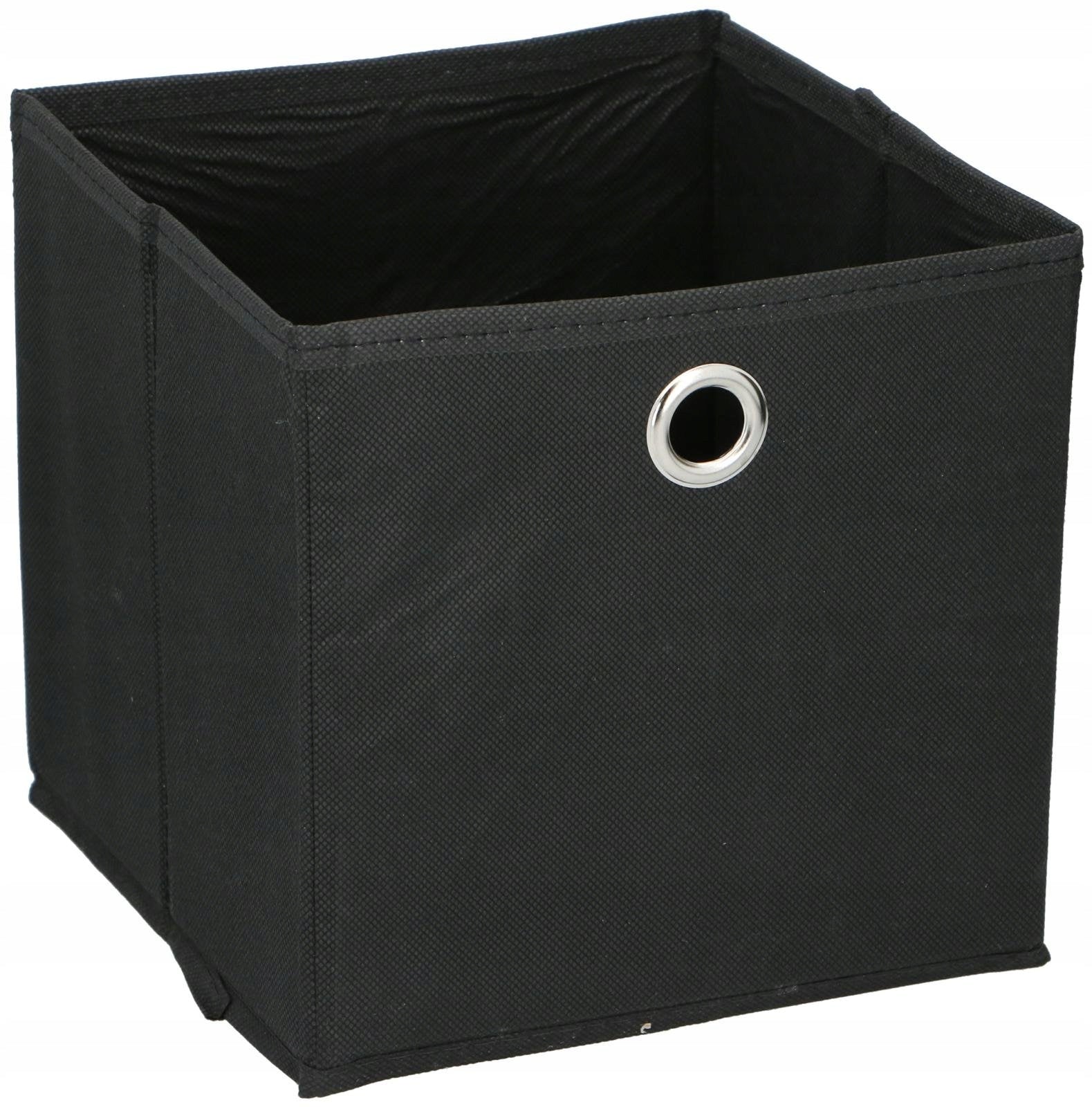 Box folding storage organizer ALPINA black 20 cm