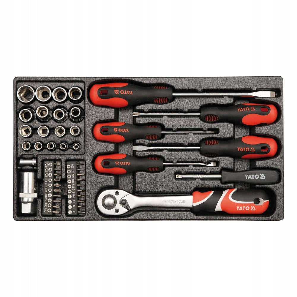 Box with Tools 80 CZ Caps Keys YATO YT-38951 Packaging status original