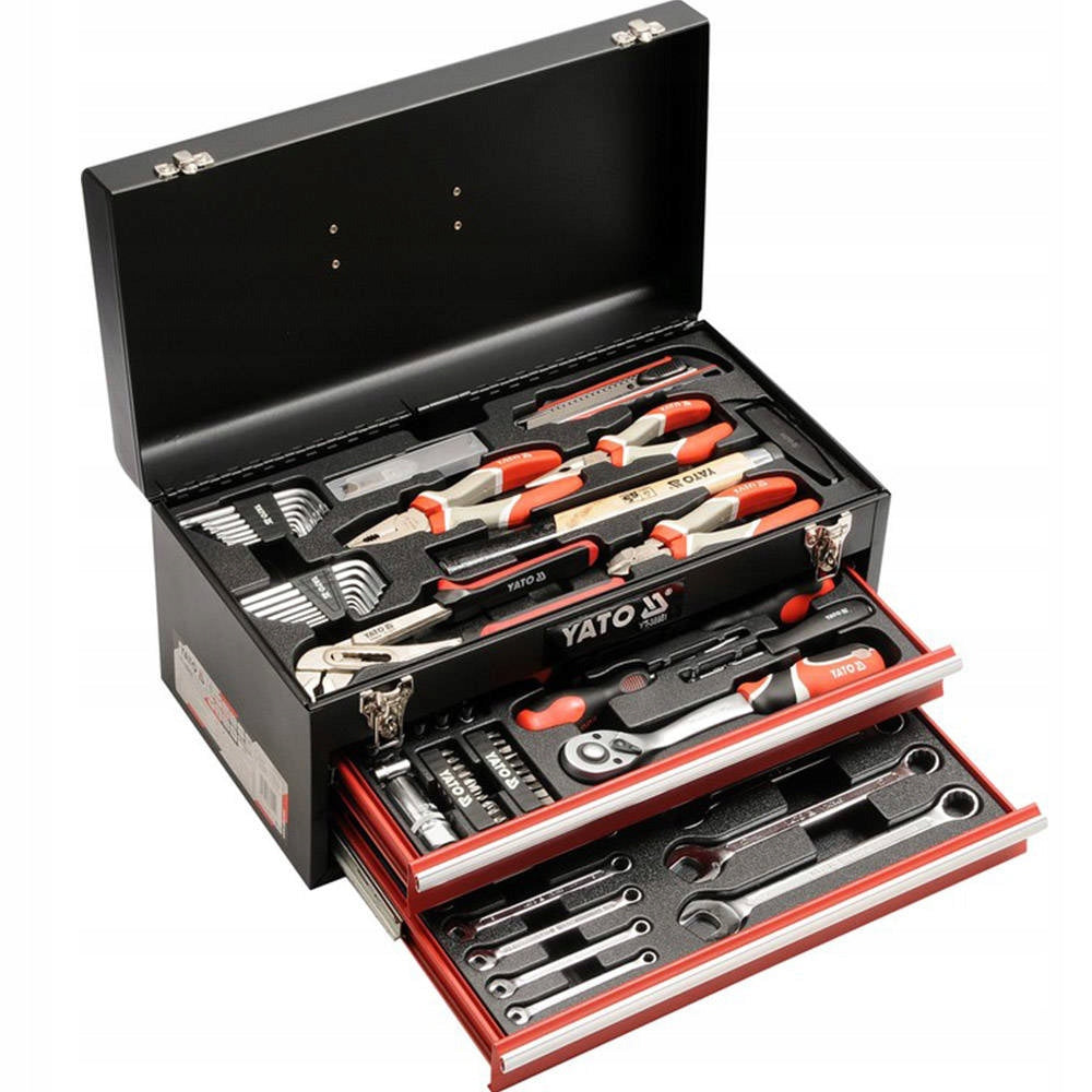 Box with Tools 80 CZ Caps Keys YATO YT-38951
