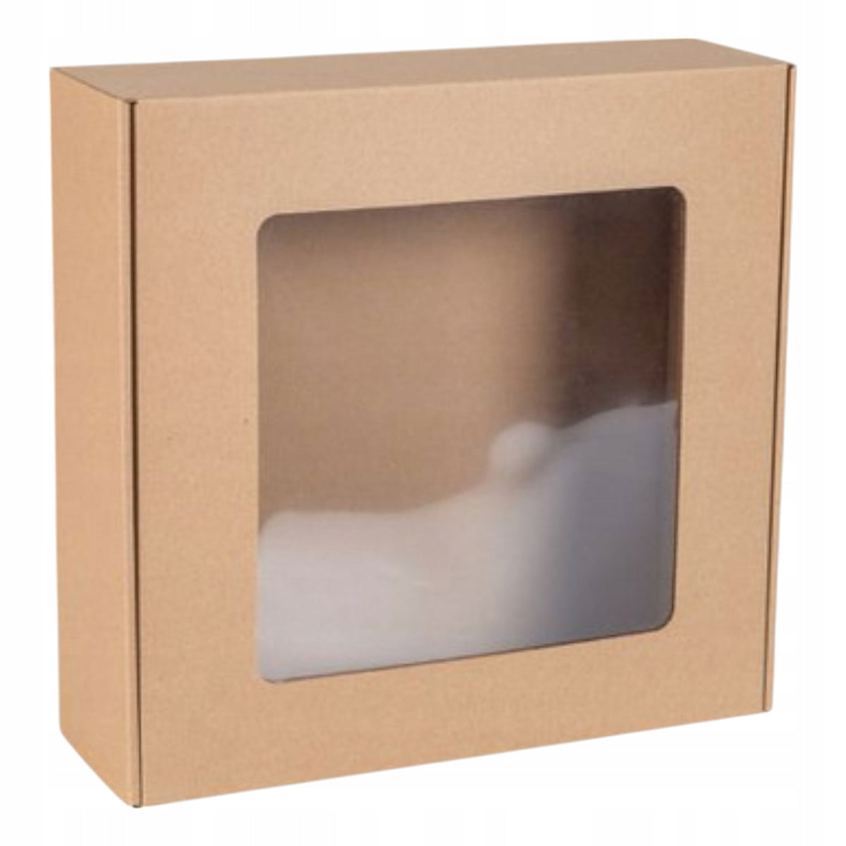 Box with WINDOW 200x200x50mm Gift Packaging cut carton