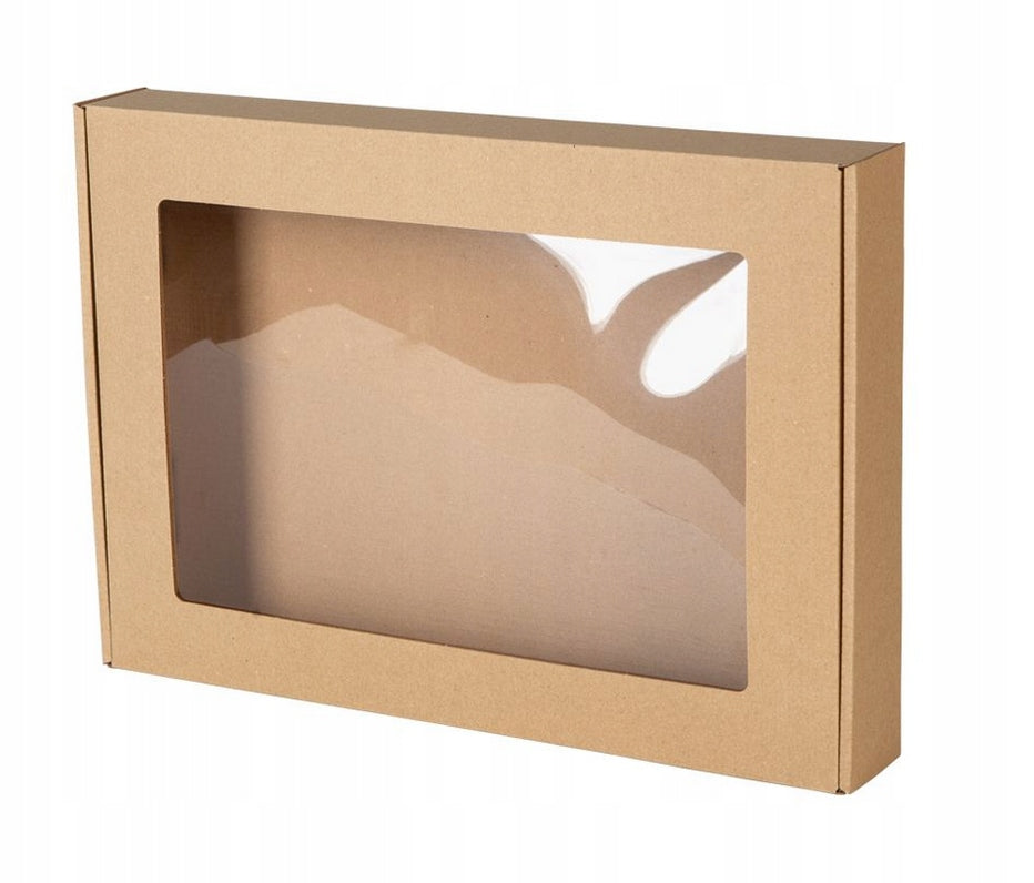 Box with WINDOW 210x150x30mm Gift Box - Box Set of 20pcs