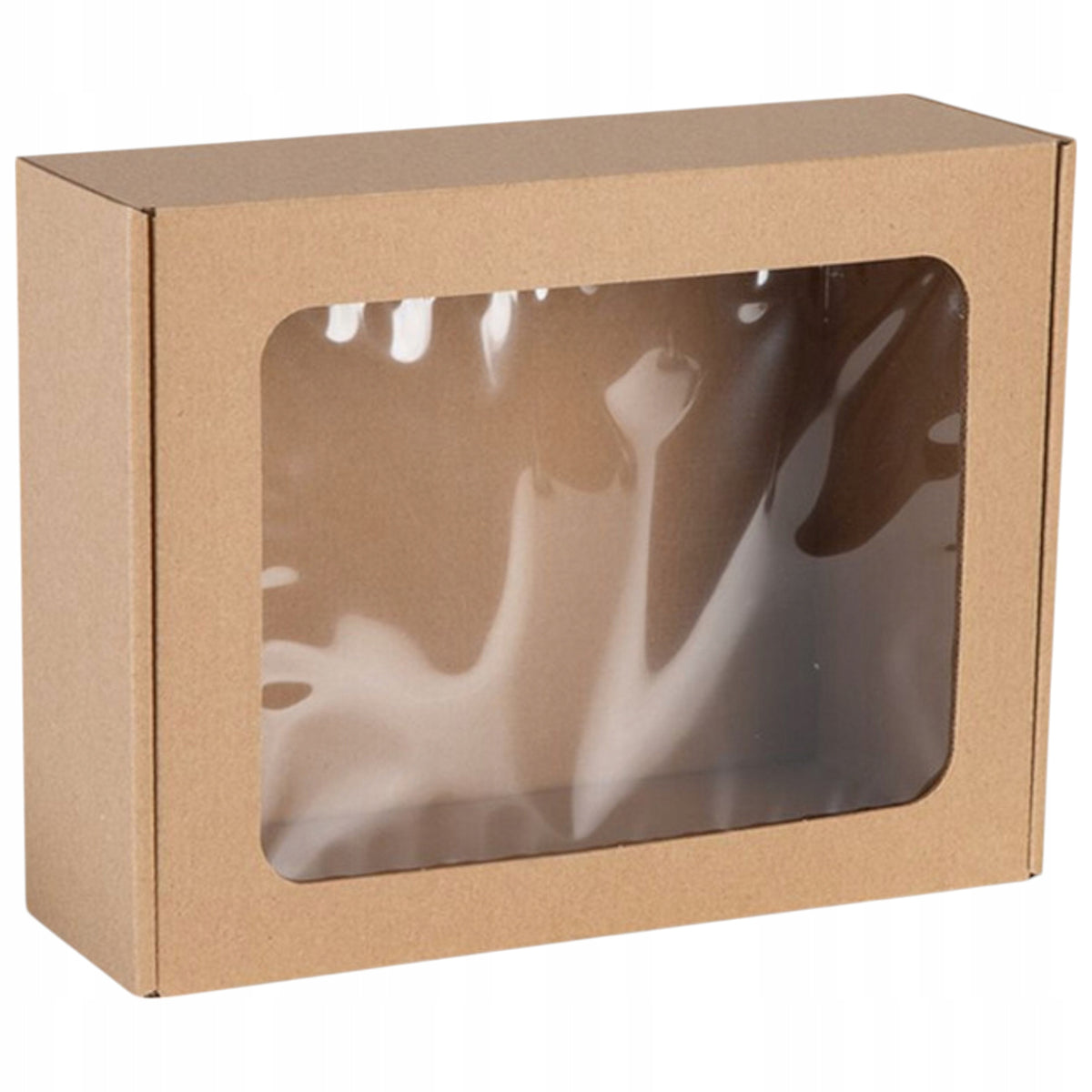 Box with WINDOW 250x200x50mm Cardboard Gift Packaging