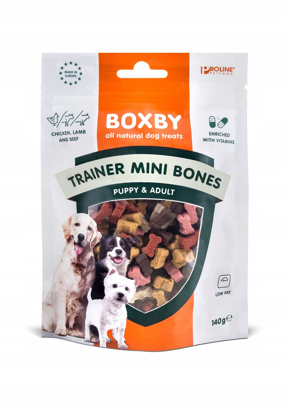 Boxby mini training cubes for dog mix 140g