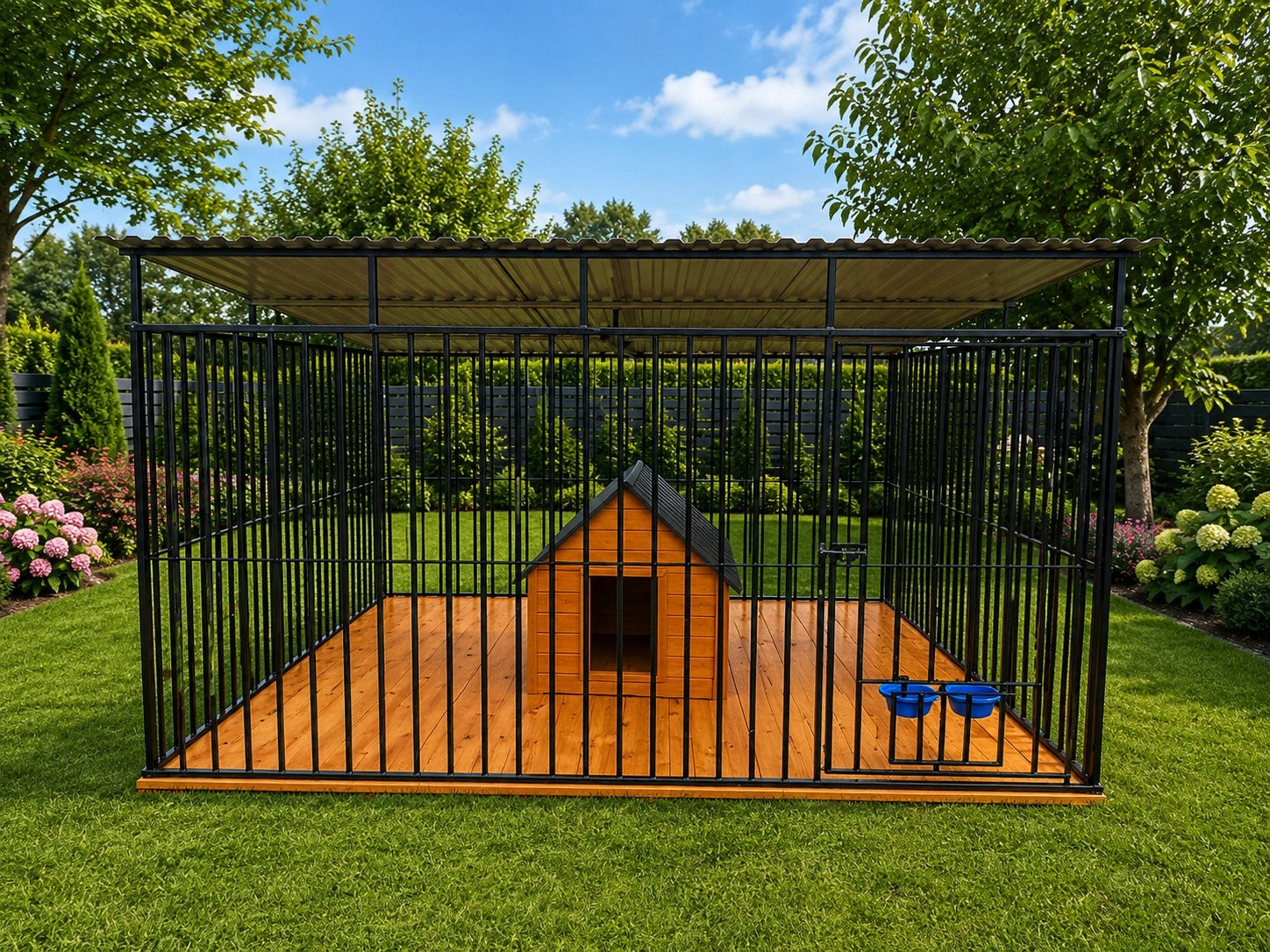 Boxing Cage PLAYPEN FOR DOG black STRONG PLAYPENS Whole Poland FAST DEADLINE !