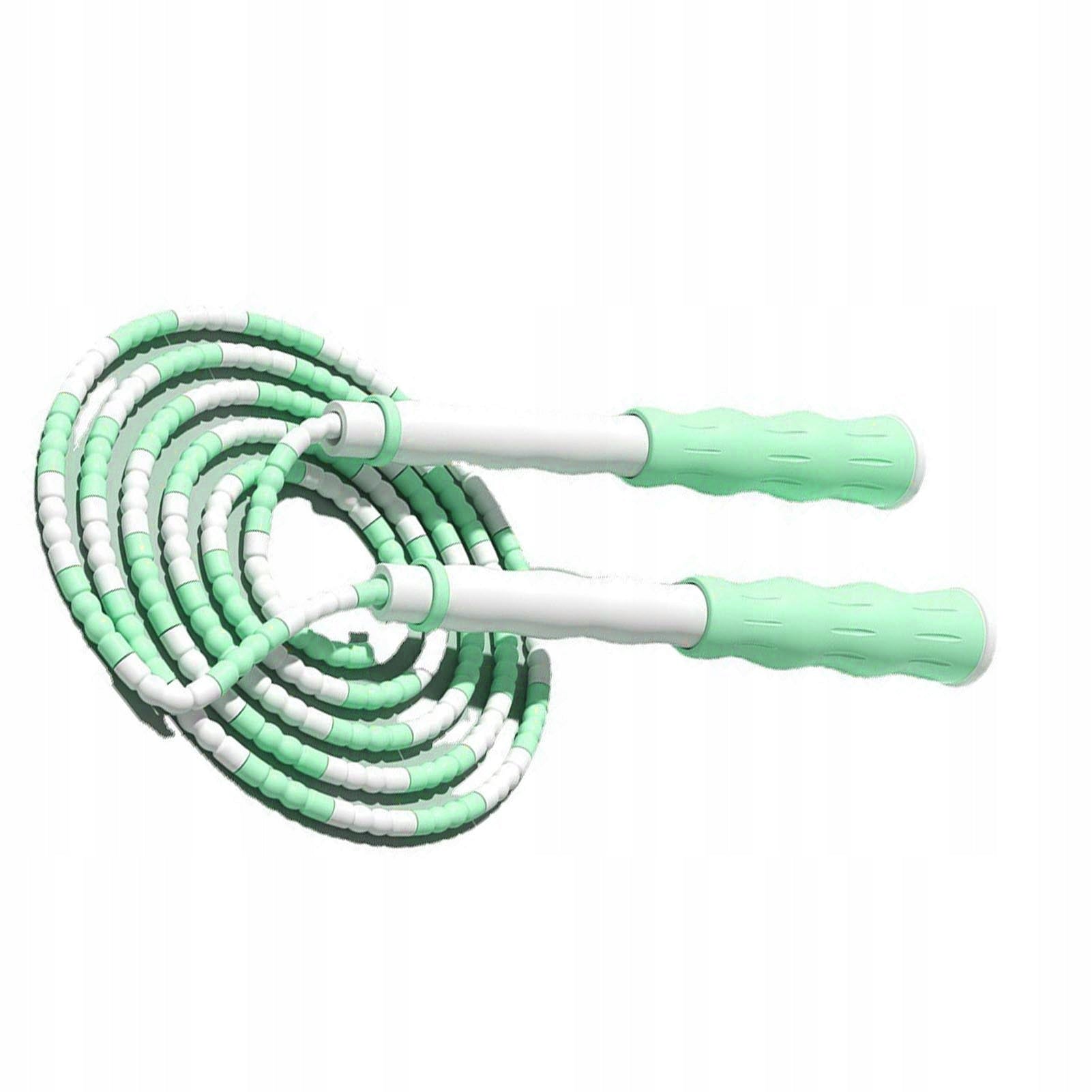 Boxing Jump Rope Adjustable - Fitness Set, Green, Ball Bearings Color green
