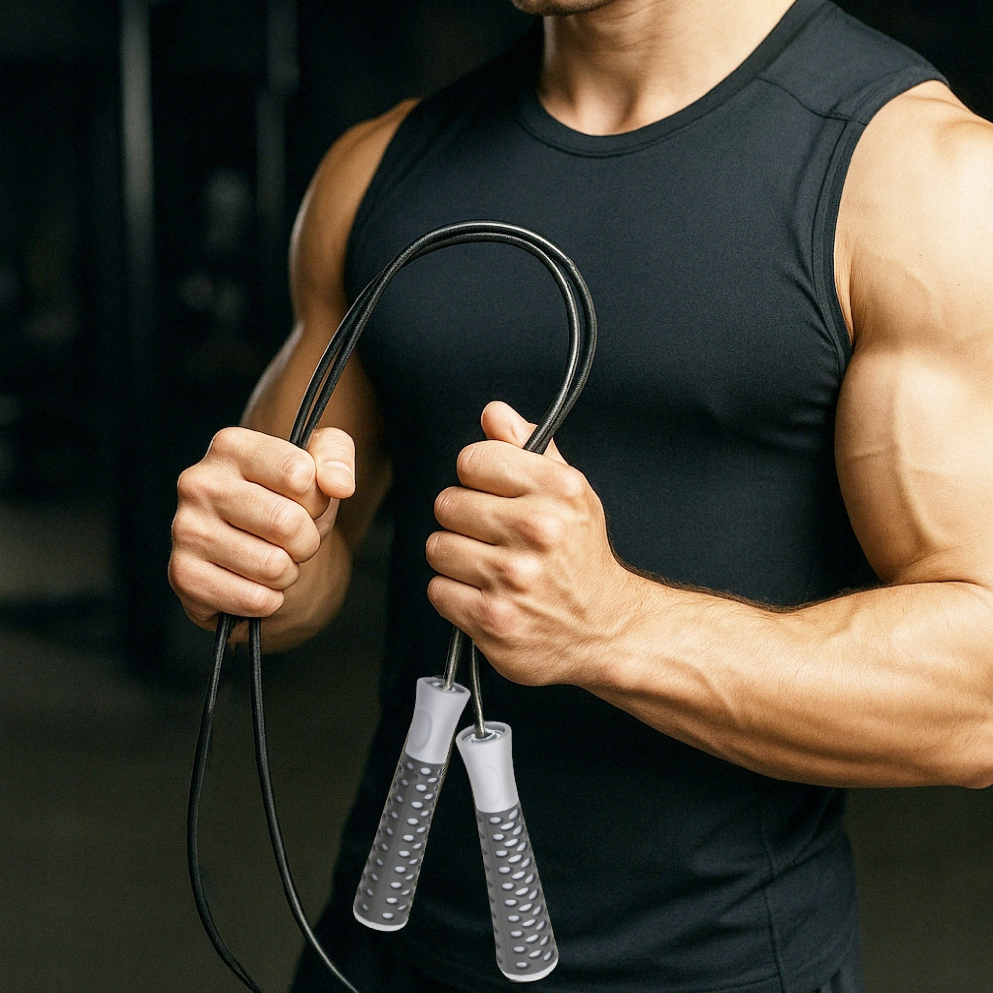 Boxing Jump Rope Adjustable with Crossift Training Bearings 300cm ENERO EAN (GTIN) 5902431030623