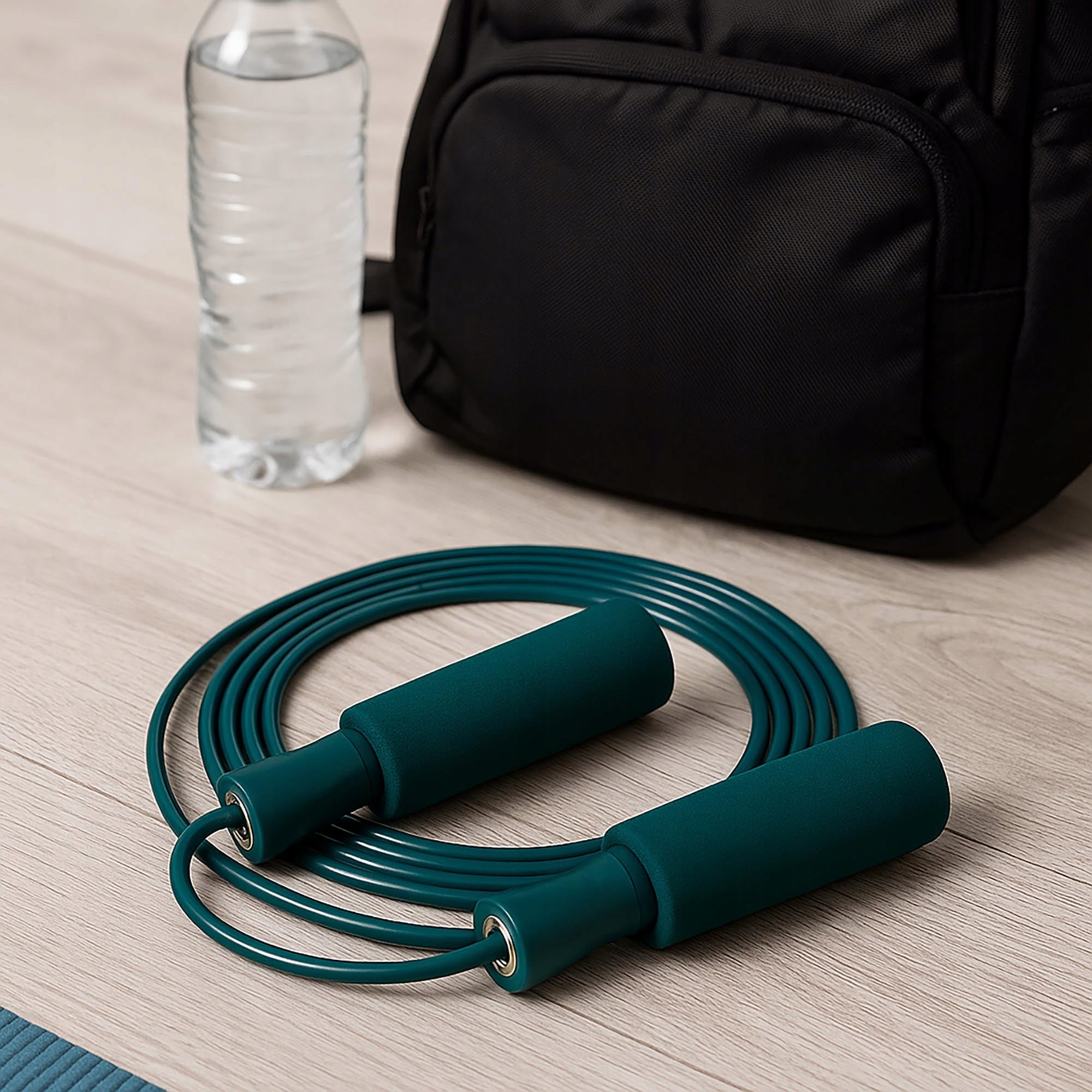 Boxing Jump Rope Crossfit Training with Bearing Adjustable for Exercise 3m Color green
