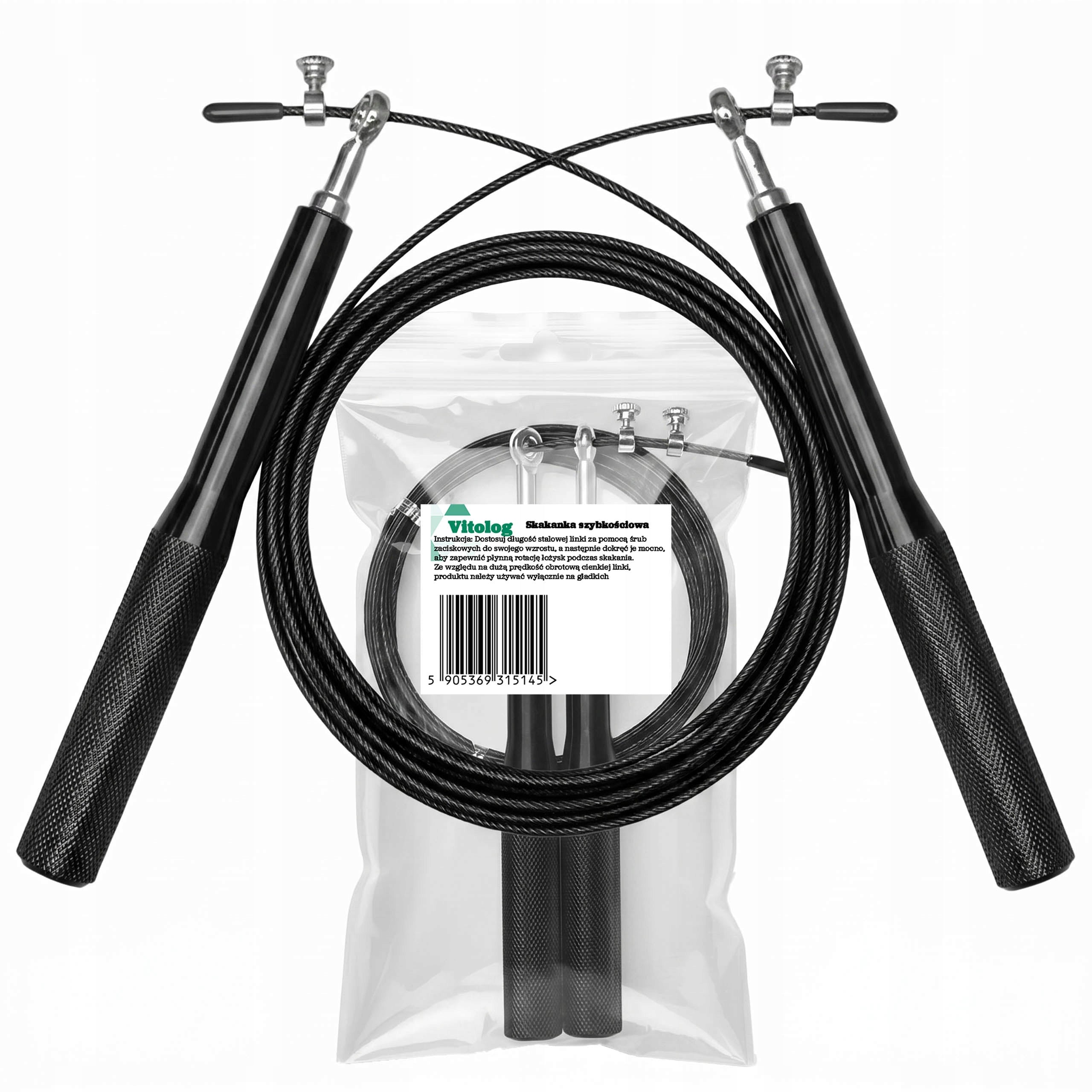 Boxing Jump Rope Training Crossfit Adjustable for Exercise Steel Rope