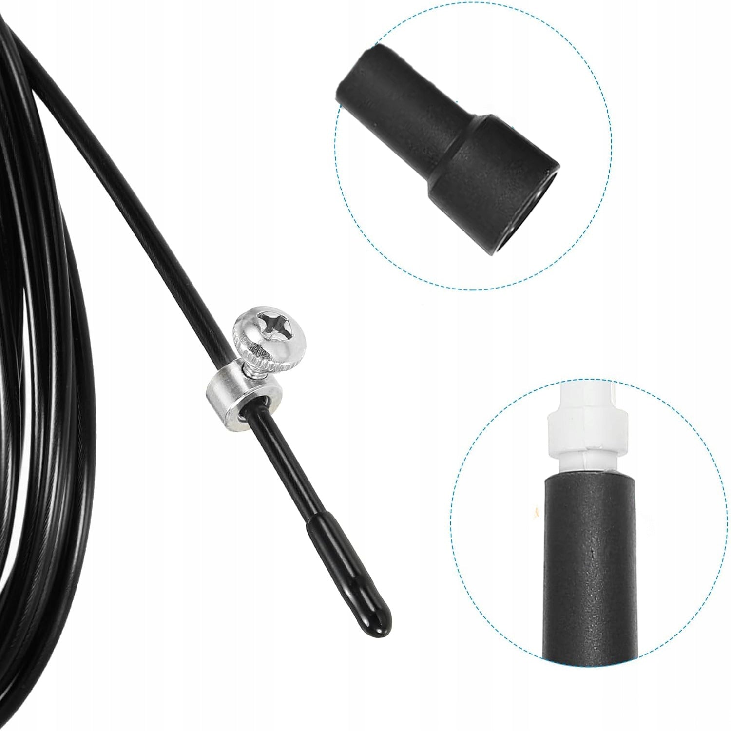 Boxing Jump Rope with Training Bearing Adjustable for Crossfit Exercises 3m