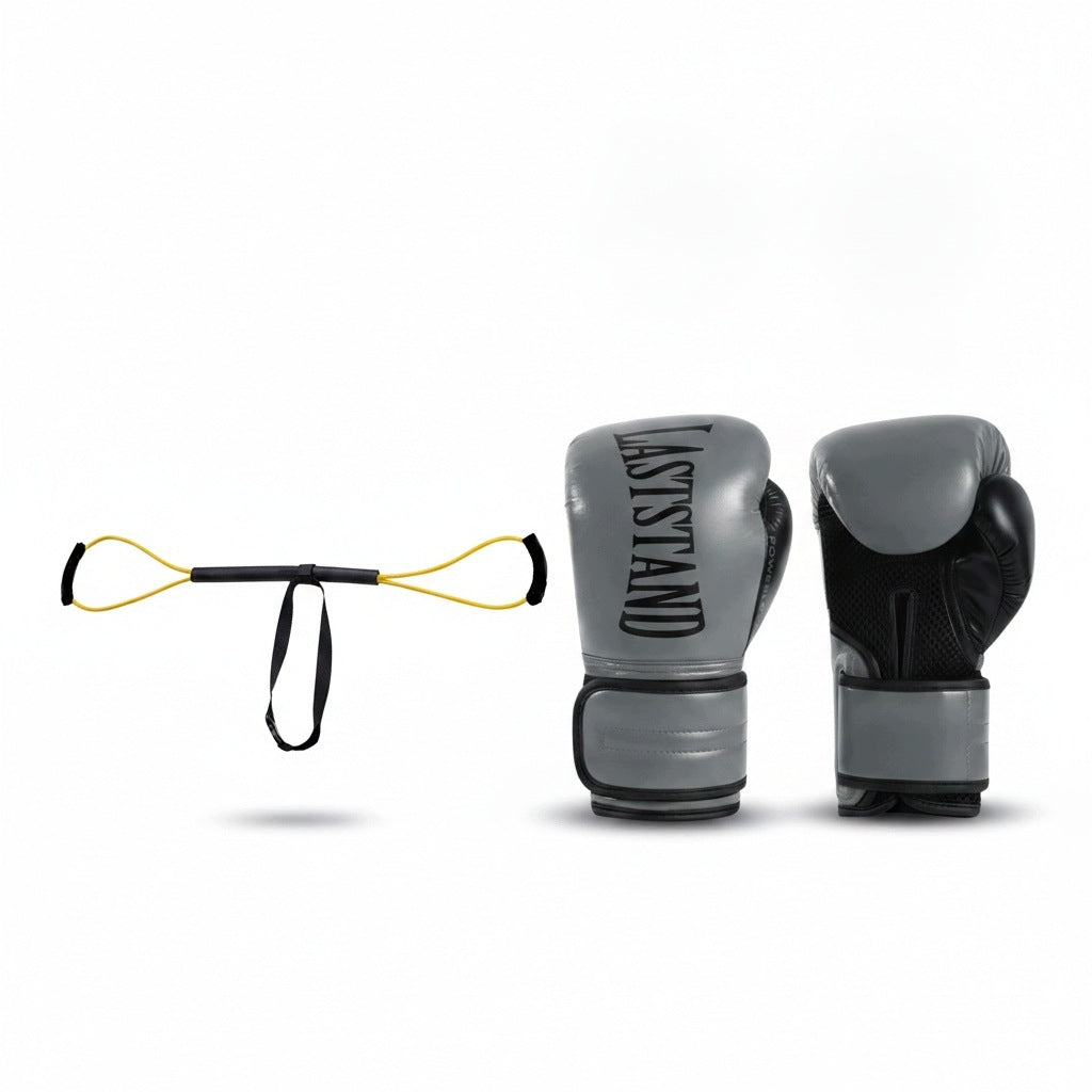 Boxing Resistance Band Exercise Punching Equipment 15lbs Shadow Training