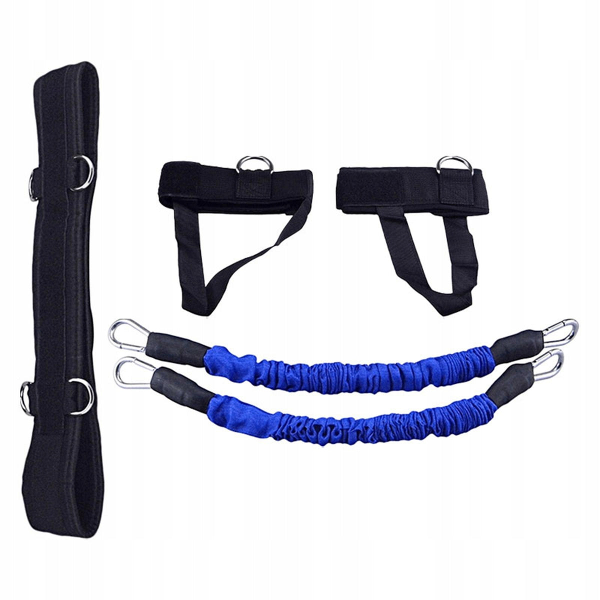Boxing Resistance Bands Set Speed Agility Training Jumping blue 60 pounds Color multicolor