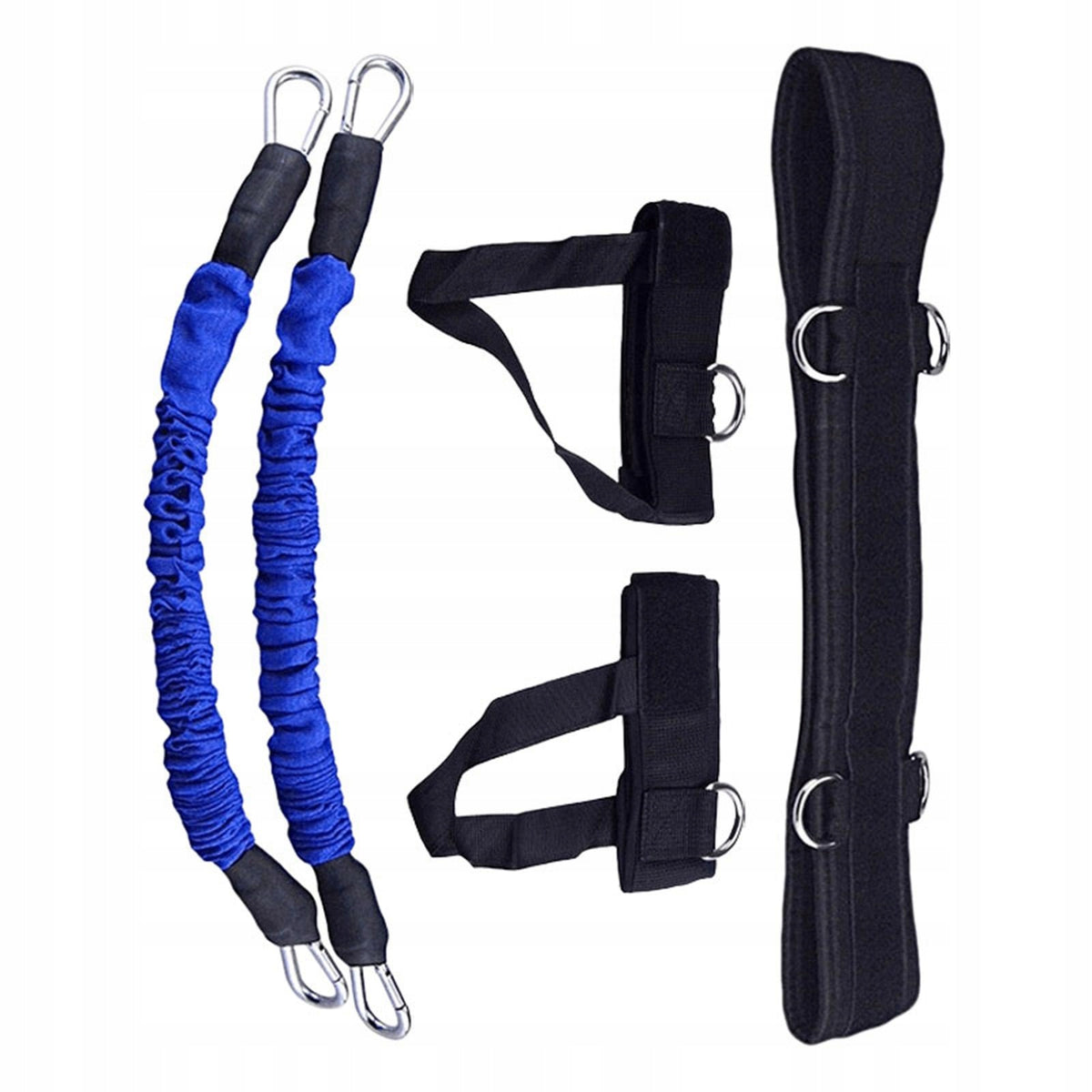 Boxing Resistance Bands Set Speed Agility Training Jumping blue 60 pounds