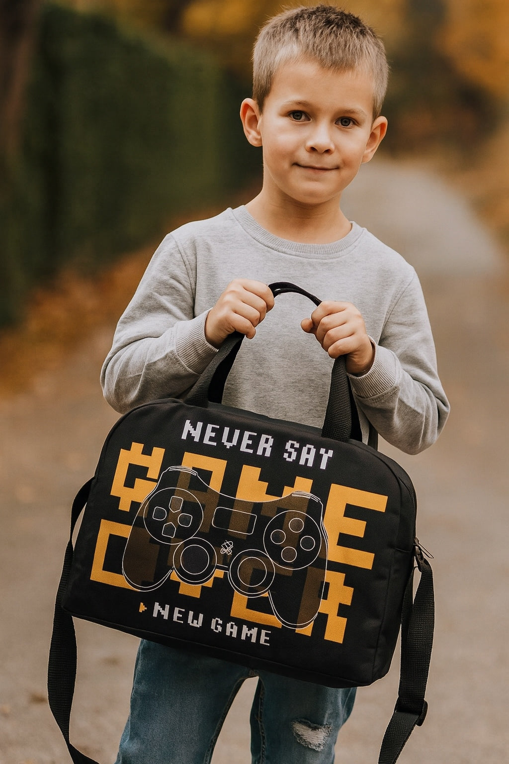 Boy's bag sports travel beach for pool for game over player