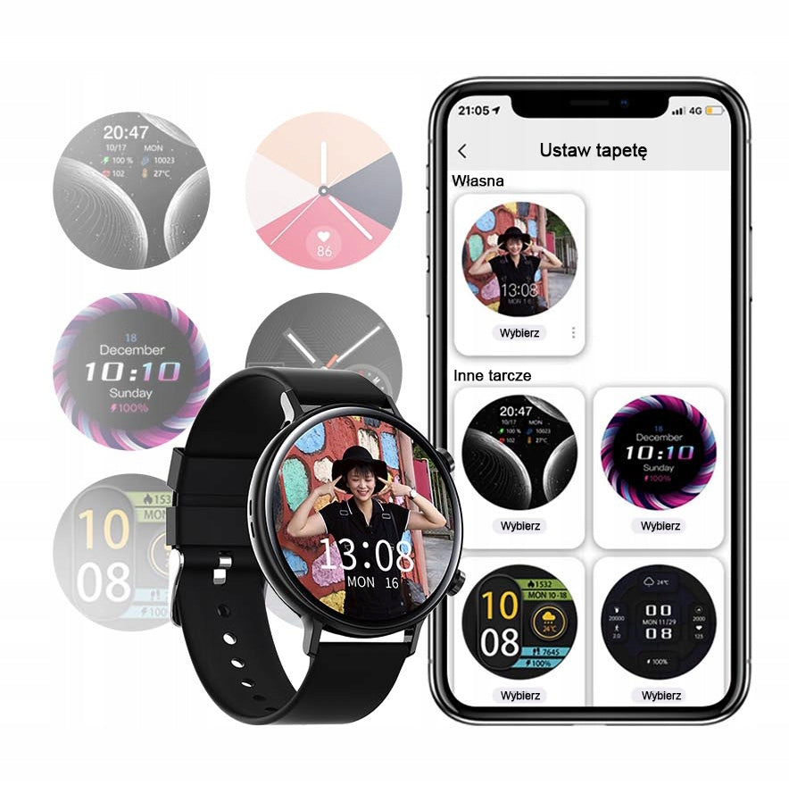 Boys watch SMARTWATCH Rubicon TALK STEPS EAN (GTIN) 5905258710273