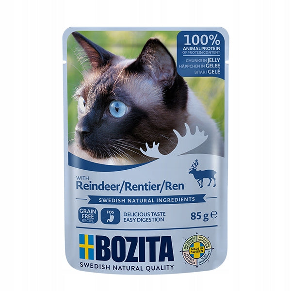 Bozita Cat Reindeer in jelly sachet 85g