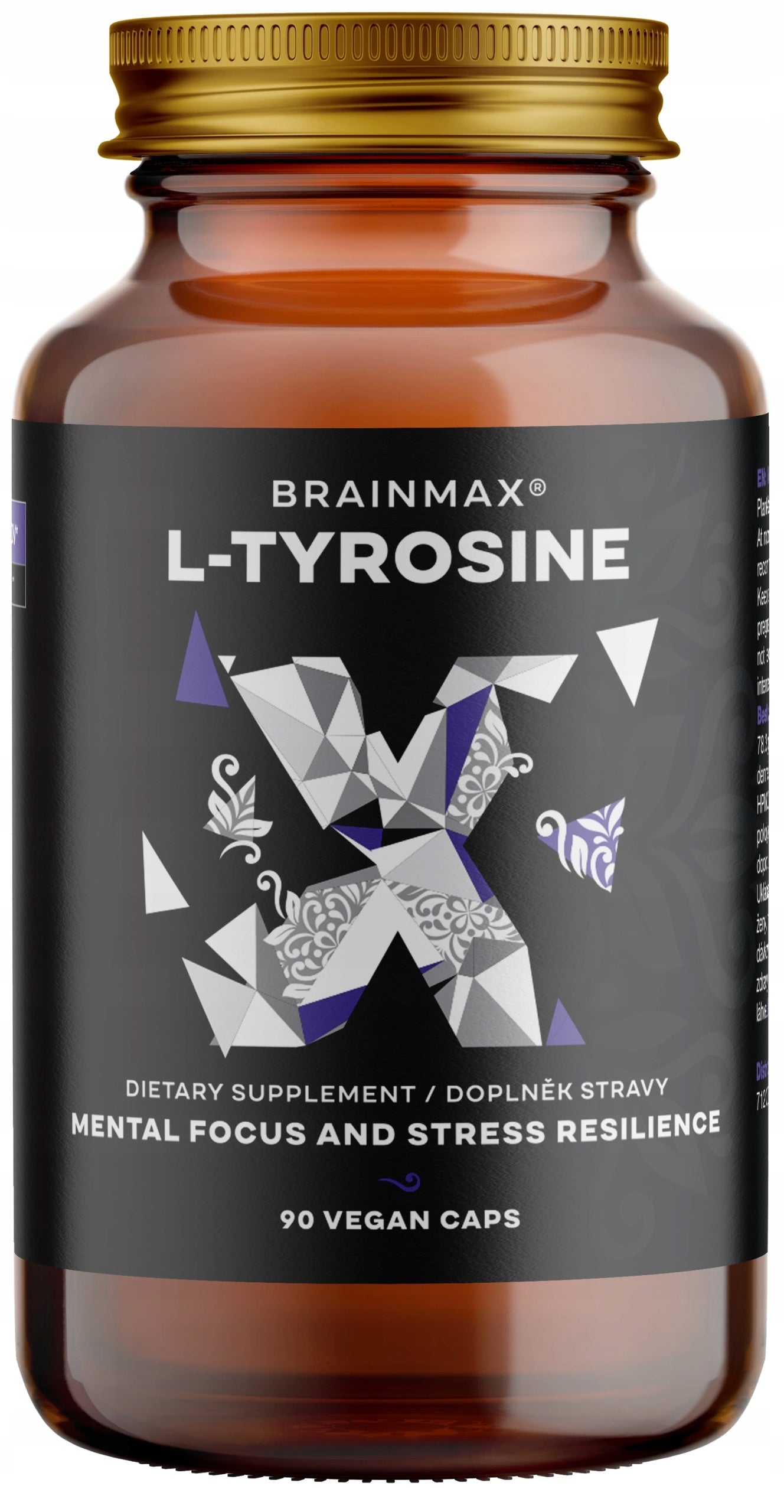 BrainMax L-Tyrosine, L-tyrosine, 750 mg, 90 capsules