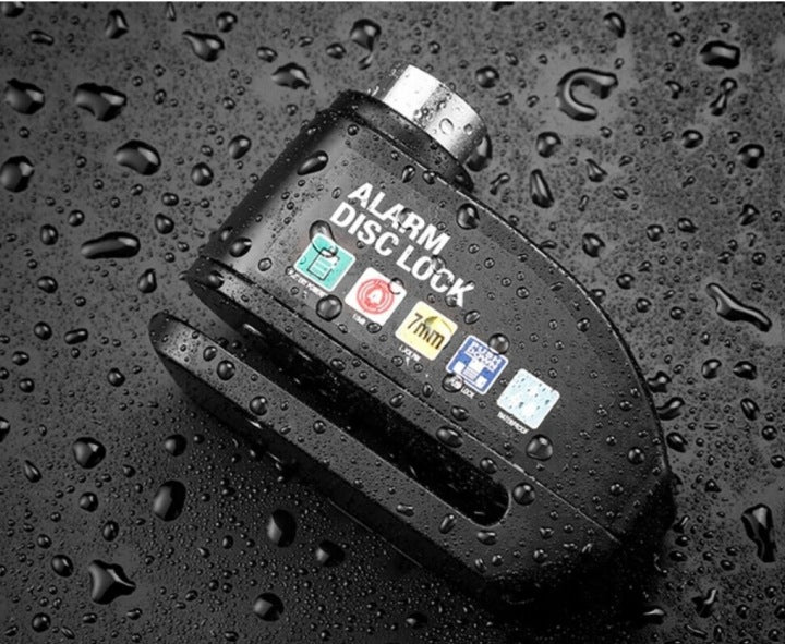 Brake Disc Lock with Disc Lock Alarm Loud Strong Bicycle Cover Packaging status original