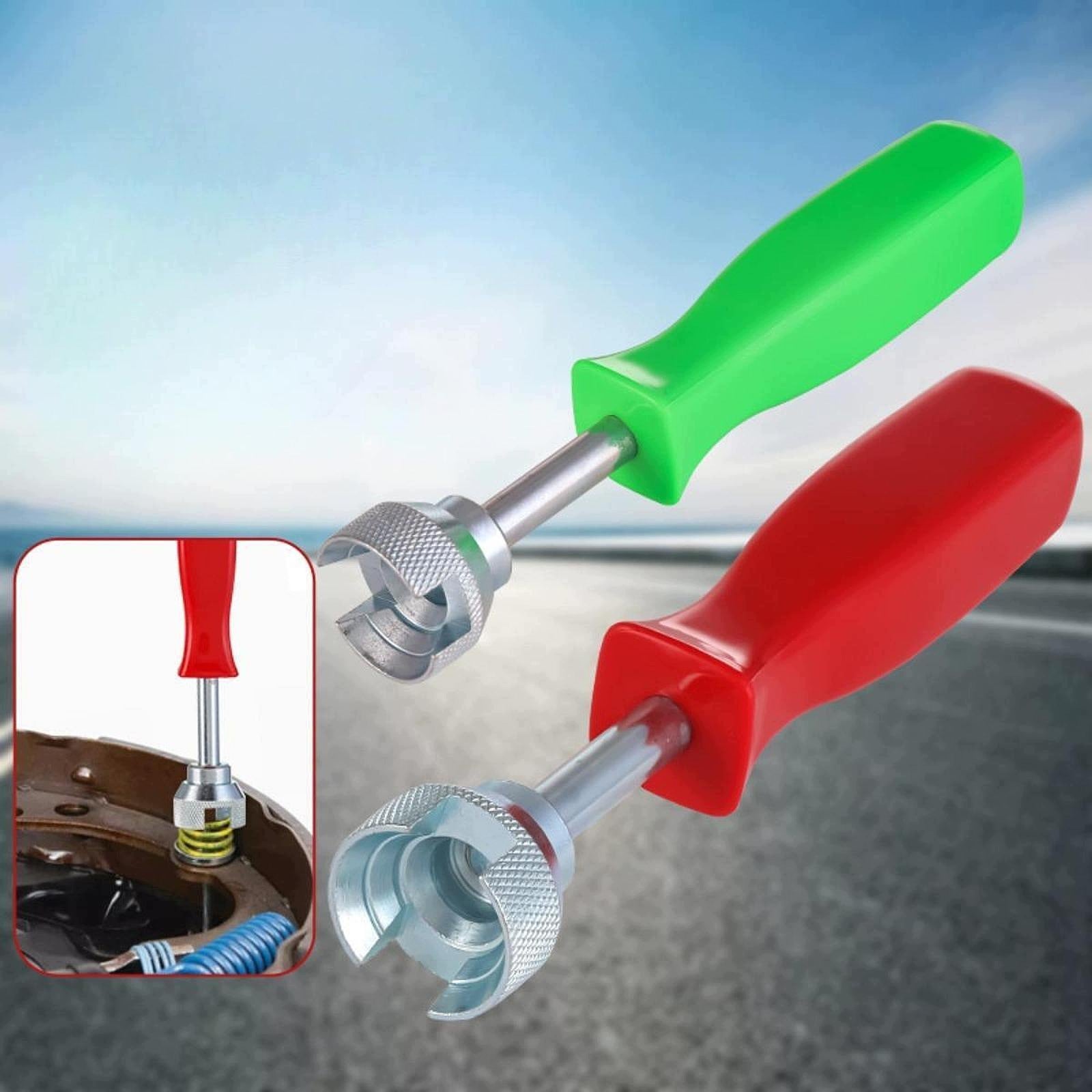 Brake Spring Compressor Versatile Car Drum Brake Truck Brake Spring Green Brand no brand