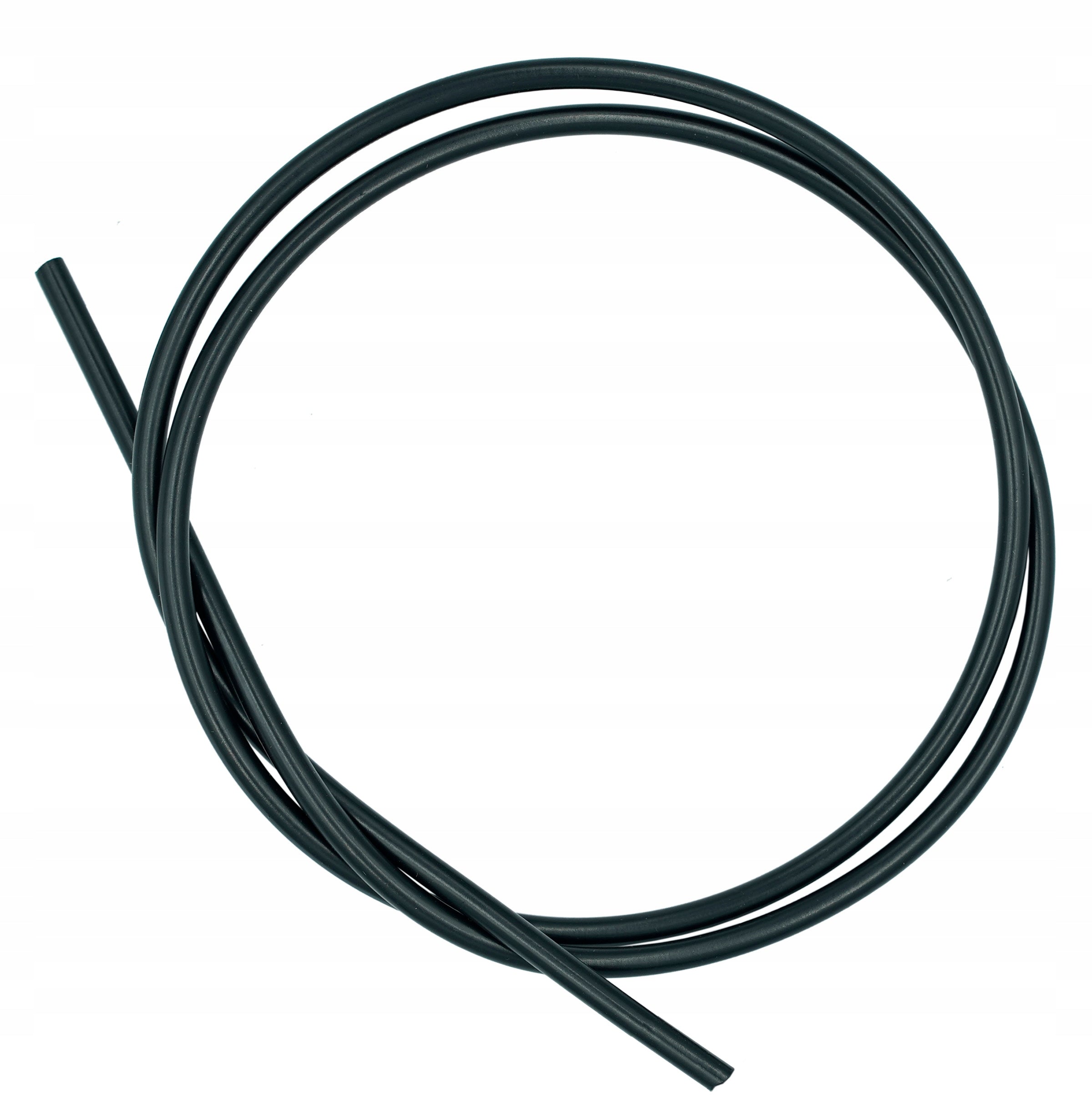 Brake armor 1m, black - steel braid + Teflon