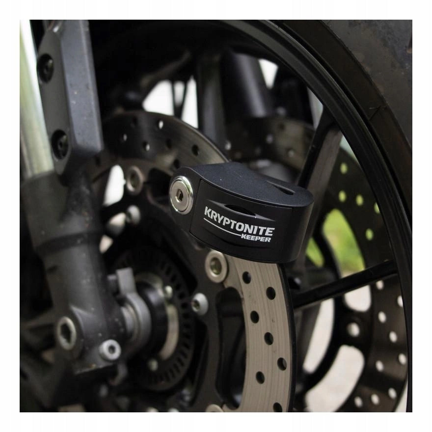 Brake disc lock KRYPTONITE KEEPER ALARM 55MM BLACK black Brand Kryptonite