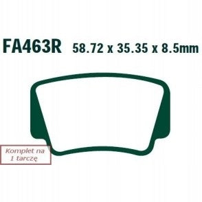Brake pads EBC Brakes FA463R