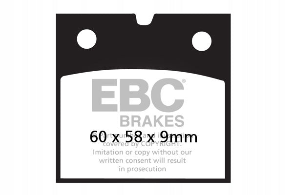 Brake pads EBC FA077 FA077