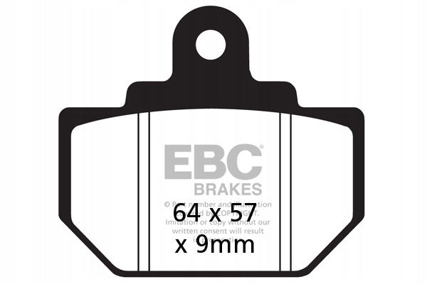 Brake pads EBC FA111 (set for 1 discs)