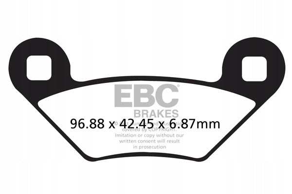 Brake pads EBC FA475R FA475R