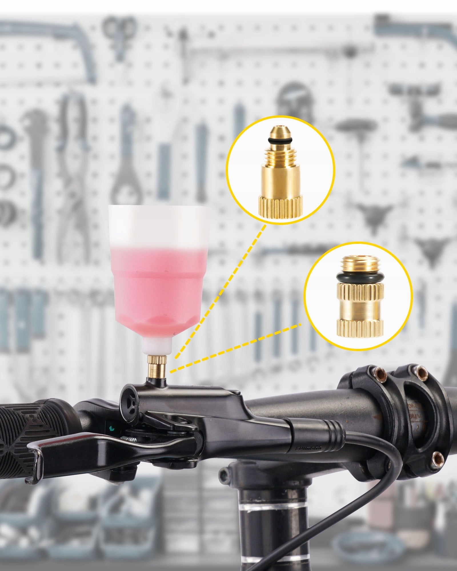 Brake venting kit Applicable to SHIMANO,TEKTRO, TRP Manufacturer code CHU-Z008