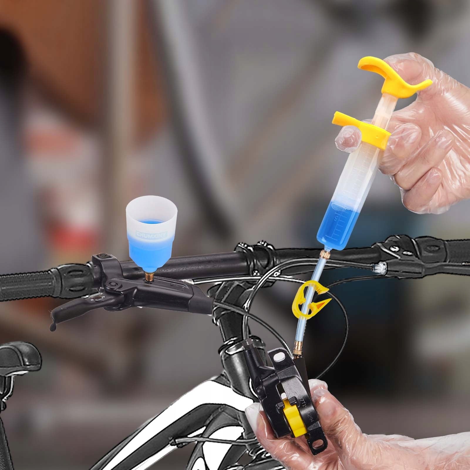 Brake venting kit Applies to Magura Packaging status original