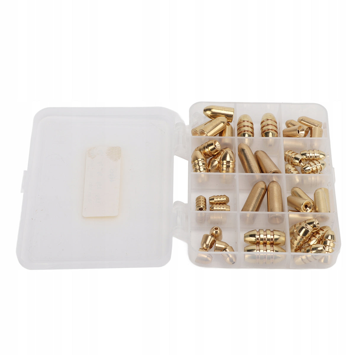 Brass Fishing Gear Weights, 46 Pcs Fishing Rod Weight Set