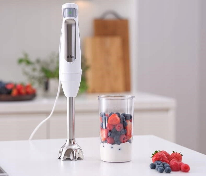 Braun MultiQuick 7 Hand Blender MQ7000 MQ7000WH 1000W + Container Packaging status original
