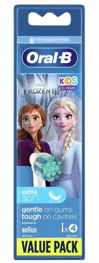 Braun Oral B (FROZEN / FROZEN ) Pro Kids 3+ / Pack of 4