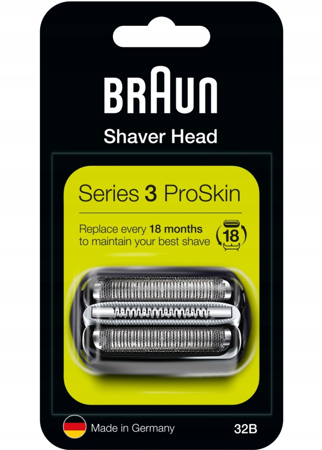 Braun Series 3 32B Replacement Shaver Head Gift For Guy Packaging status original